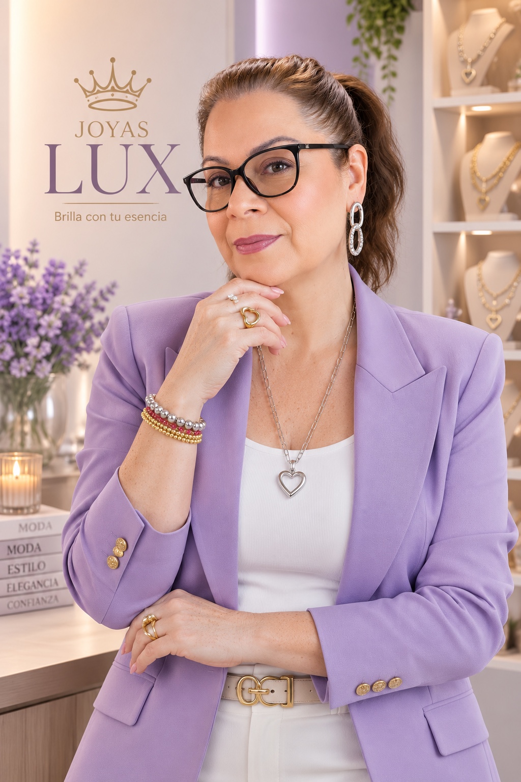 Xiomara, fundadora de Joyas LUX